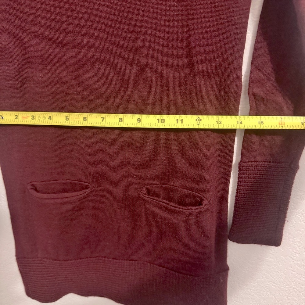 Brunella Gori Burgundy Sweater Dress 100%
Extrafine Merino Wool. Size Wo… - Picture 13 of 13